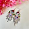 Nuevos Pendientes Bohemios Transfronterizos, Estilo Vintage, Pendientes Estilo Étnico, Pendientes de Borlas para Vacaciones en Yunnan para Mujeres