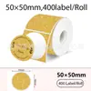 Venta al por mayor transfronteriza de papel térmico láser apto para varias impresoras de escritorio, papel térmico autoadhesivo resistente al desgarro