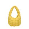 Bolso de Mujer 2026 Estilo Nuevo Bolso Nube Plisado Mini Burbuja de Nicho Bolso de Mano Algodón Plumas Coreano