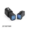 Conector de Chicote Fio Preto Mini Plug Tipo Jst Jst06R-Jwpf-Vsle-D 02R030406T