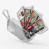 Estuche de Almacenamiento para Tarjetas de Juego de Nintendo Switch2Oledlite Caja de Almacenamiento Translúcida para Tarjetas de Memoria Sm