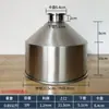 Funil Extra Espesso de Aço Inoxidável 304 Máquina Envasadora de Cilindro para Líquidos e Massas Máquinas Alimentícias Balde Alimentador de Funil 316
