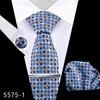 Mancuernillas cuadradas de corbata alta para hombre traje Vestido Negocios Banquete Boda Poliéster Corbata Larga Fábrica de Shengzhou