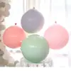 Balões de látex redondos grandes de 36 polegadas para macaron em cores de doce, balões pop-up para decoração da celebração dos 100 dias do bebê