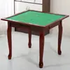 Mesa de Mahjong de Madeira Maciça para Uso Doméstico Venda por Atacado Mesa de Xadrez e Cartas Mahjong Esfregada à Mão Mahjong Manual Mesa de Xadrez e Cartas de Dormitório de Uso Duplo Mesa de Jantar Mesa de Mahjong