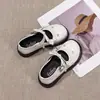 Sapatos de Princesa Doces com Laços para Meninas Pequenas - Lançamento Primavera 2026 Novo Estilo Coreano Elegantes Sapatos Individuais de Couro Brilhante para Meninas