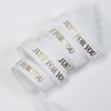 Fita Lude 19mm Fita de Borda de Linho Hot Stamping Fita para Embalagem de Presente Joias Fita Hot Stamping
