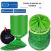 Fluorescente verde duplo anel de aço proteção de peixes frutas Verde pendurado cola de proteção de peixes revestido duplo anel de aço inoxidável proteção de peixes competitivo proteção de peixes atacado