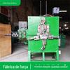 Acessórios de iluminação máquina de alimentação automática máquina de dobrar máquina formadora de fivelas em S e D máquina de fivelas de arame de metal de mesa