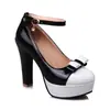2018 tamanho 32-43 jardas primavera novo salto alto à prova d'água sapatos de mesa sapatos femininos JGB2018N0002132