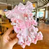 Grampo de Cabelo Flor Laço Fofo Estilo Coreano Acessório de Cabelo para Meninas Pequenas, Presilha para Franja, Grampo de Cabelo para Crianças, Não Danifica o Cabelo, Acessório de Cabelo para Meninas