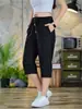 2026 Pantalones de Siete Puntos Nuevos para Hombre Verano Seda Helada Transpirables Shorts Casuales Pantalones Rectos de Tendencia de Longitud Media