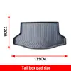 Adecuado para Honda City 21-24, Alfombrilla de Maletero Resistente al Desgaste, Impermeable, Modificación Interior, Alfombrilla de Maletero TPE Ecológica