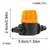 Válvula mini personalizada 47 com abertura estreita, válvula de controle de interruptor de passagem reta de tubo capilar 47 para controle de fluxo de irrigação de jardinagem pequena válvula