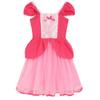 Vestido de Princesa de Algodón para Niñas, Vestido de Malla de Alta Calidad para Niños Pequeños, Blancanieves, Sirena, Princesa Sapo, Rapunzel