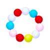 Amazon nuevo collar de cuentas acrílicas de joyería collar de cuentas de color resina collar personalizado de cuentas collar para hombres y mujeres