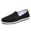 Zapatos de Tela de Pekín Antiguos, Antideslizantes y Duraderos, Zapatos de Conductor, Zapatos de Tela para Hombre, Tenis, Zapatos de Trabajo, Suela de Goma, Transpirables y Cómodos