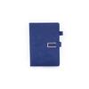 Em estoque A5 couro de ovelha cópia impressa U-fivela notebook logotipo personalizável suporte atacado