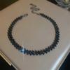 Moderna Cadena Gargantilla con Incrustaciones de Diamantes, Accesorio para el Cuello Moderno y Elegante, Cadena Corta para Clavícula para Mujer