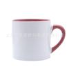 Transferencia de calor color interior asa color Taza sublimación recubrimiento café color interior asa color Taza en blanco Taza 6oz color interior asa color Taza