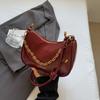 2024 outono e inverno nova chegada bolsa baguete retro bolsa de alto valor bolsa feminina portátil bolsa de axila bolsa de ombro casual para meninas