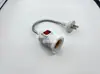 Portalámparas universal extendido, convertidor, enchufe, lámpara, enchufe con interruptor, creativo, flor, botella, tornillo E27, lámpara LED