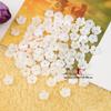 Direto da fábrica flor pequena concha flor polida 10m escultura de concha natural pequena flor de ameixa pingente acessórios pingente