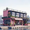 Planejamento da Área de Contêineres da Fábrica Villa de Shenyang Lojas da Rua Comercial Escritório de Vendas Estilo Industrial