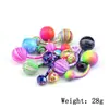 Plataforma de comercio electrónico para Europa y Estados Unidos nuevo color copo de nieve piercing ombligo Europa y Estados Unidos moda pintura Joker anillo para ombligo joyería