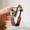 Para iwatchs9 correa de reloj s10 nueva s8 correa de reloj de cuero de apple s7s6 pulsera con hebilla magnética otoño e invierno