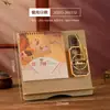 Calendário de Mesa 2027, Ornamento de Mesa Publicitário para Negócios, Livro de Calendário, Planejador de Eventos, Porta-Papel, Moldura de Madeira, Calendário Mensal, Personalizável com Logotipo