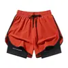 Directo de fábrica verano hombres y mujeres shorts deportivos para correr maratón atletismo Americanos secado rápido pantalones deportivos interiores