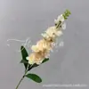 Flor Artificial de Casamento Haste Única Grande Frésia Jacinto Cenário do Salão de Casamento Decoração de Corredor Arranjo Alto Materiais Florais Atacado para Exportação