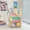 Mochila de Gran Capacidad, Linda y Elegante para Estudiantes de Secundaria y Preparatoria, Ligera y de Diseño Sencillo