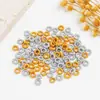 Círculo de Alambre Dorado Sin Rastro Seiko Círculo de Bobinado Completo Círculo Completo Accesorios para Joyería DIY Diámetro Interior 3mm Círculo de Tirón Bobina de Cuentas