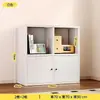 Estante de Ferro Forjado para Uso Doméstico, Estante Modular Colorida Estilo Kallax de Chão com Armazenamento em Gaveta, Novo Estilo Chinês