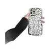 Funda de Teléfono Móvil Chao Brand Oso Violento Manzana 16promax iPhone15 Espejo 14 Crema Galvanizado 13 Silicona 12 Suave