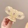Novo Estilo 2025 Presilha Retro com Laço de Tamanho Médio para Mulheres, Presilha de Tubarão de Alta Qualidade para a Parte de Trás da Cabeça com Pouco Volume de Cabelo, Acessório Popular para Cabelo