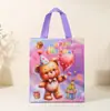 Bolsa de Regalo Souvenir de Cumpleaños del Osito Fabricante Bolsa de Regalo de Cumpleaños del Primer Mes de los Niños Bolsa de Regalo de Cumpleaños Cumpleaños Infantil