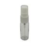 Botella pulverizadora de plástico transparente de 20 ml, mini muestra de perfume, paquete de prueba, pequeña botella de niebla fina, suministro puntual