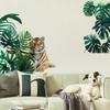 Novos Adesivos de Parede de Tigre Realistas Criativos Sala de Estar Quarto Adesivos Decorativos Adesivos de Parede Decorativos para Quarto PVC Autoadesivo