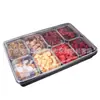 Caja de Condimentos Japonesa de Acero Inoxidable Caja de Condimentos para PC Caja de Condimentos Rectangular para Cocina de Hotel con Tapa Caja de Sabores Caja Multiusos