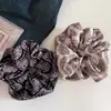 Diadema de Scrunchie Versátil de Gama Alta Estampado Paisley Suave para Cola de Caballo Baja Perezosa o Moño Accesorio para el Cabello