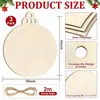 Navidad Astillas de Madera sin Terminar Manualidades Placa de Puerta Señal Decoración Corona Corazón Conejo Calabaza Acción de Gracias Otoño