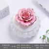 Jarra de Almacenamiento Cerámica Jingdezhen Nórdica Flor Pintada a Mano Decorada con Oro Caja de Joyería Recuerdo