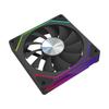 Ventilador de chasis host de 12 CM con emisión de luz externa de cuatro generaciones Prism 4, sincronización de luz divina ARGB, control de temperatura PWM, ventilador de enfriamiento