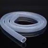 Tubo de Silicona Transparente Sin Olor de Grado Alimenticio Platino, Tubo de Goma Resistente a Altas Temperaturas, Tubería de Agua para Bomba Peristáltica, Tubo de Succión para Dispensador de Agua