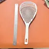 Colador grande de plástico de estilo japonés, cuchara para fideos, colador de agua, filtro para olla caliente, pantalla de mango largo, cuchara para fideos, cuchara de malla, venta al por mayor