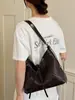 Bolso Tejido Retro de Gama Alta de Moda Tendencia Chic Gran Capacidad Bolso de Hombro Único Versátil Casual para el Trabajo Bolso Cruzado