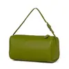 2026 Bolso Cruzado de Cuero de Alta Calidad para Mujer Bolso de Mano de Moda Bolso de Cuero Genuino de un Solo Hombro Debajo de la Axila Bolso Cilindro Mini